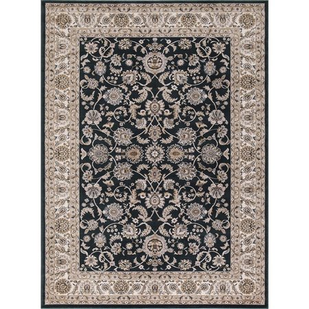 CONCORD GLOBAL 3 ft. 3 in. x 4 ft. 7 in. Kashan Bergama - Green 28154